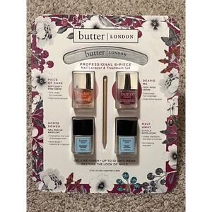 Butter London Professional 6 Pc Nail Lacquer & Treatment Set